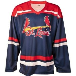 St. Louis Cardinals Hockey Jersey SGA 9-13-19